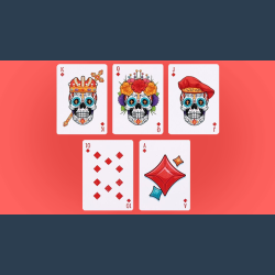 Day of the Dead Playing Cards by Puckator UK