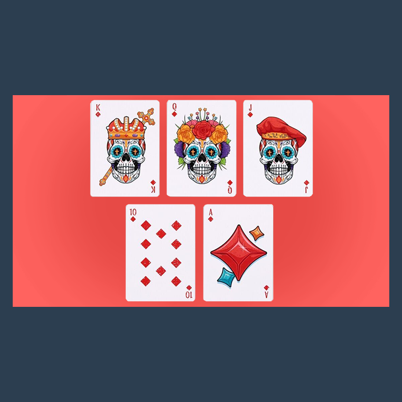 Day of the Dead Playing Cards by Puckator UK