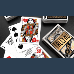 Tally Ho 140th Anniversary (Metaluxe) Playing Cards by US Playing Card
