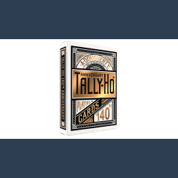Tally Ho 140th Anniversary (Metaluxe) Playing Cards by US Playing Card
