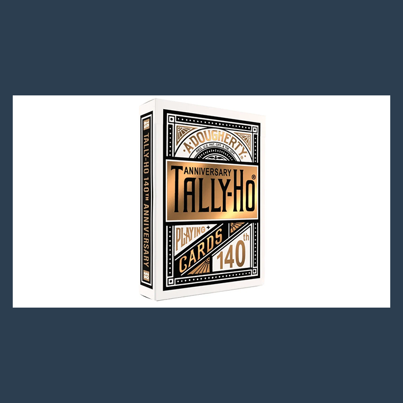 Tally Ho 140th Anniversary (Metaluxe) Playing Cards by US Playing Card