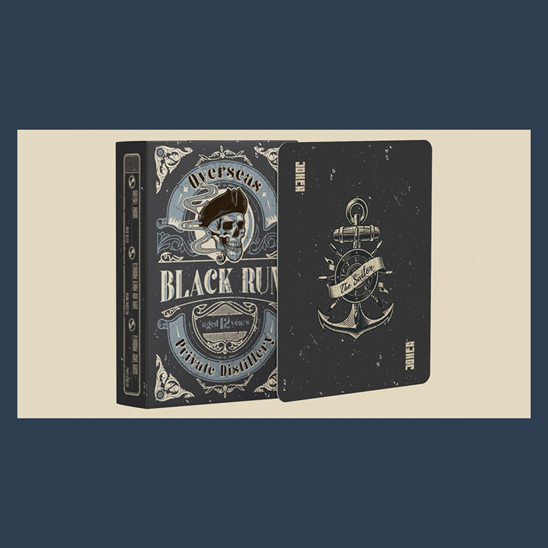 Black Rum Playing Cards