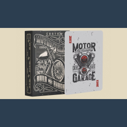 Custom Motorcycles Playing Cards