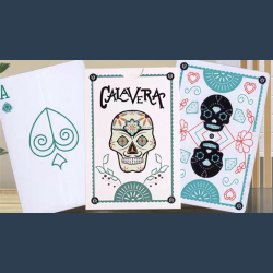 Calavera Playing Cards by PVC
