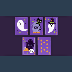 Spooky Playing Cards by Puckator UK