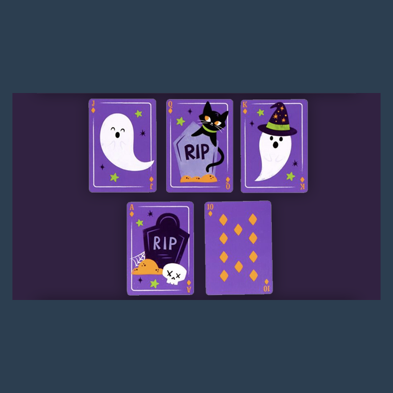 Spooky Playing Cards by Puckator UK
