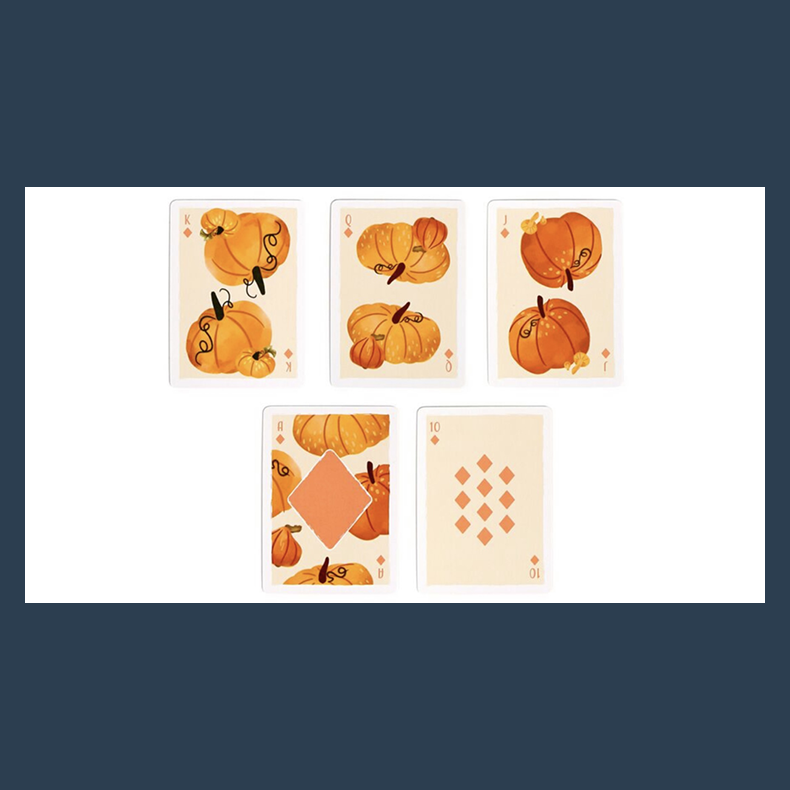 Autumn Harvest Playing Cards by Puckator UK