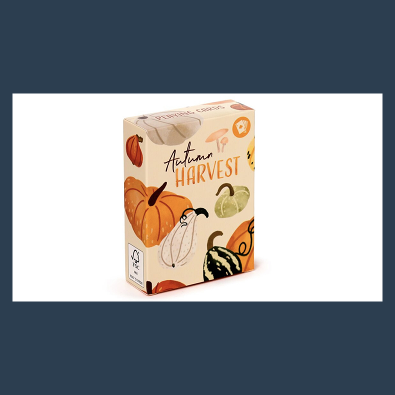 Autumn Harvest Playing Cards by Puckator UK
