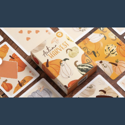 Autumn Harvest Playing Cards by Puckator UK