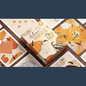 Autumn Harvest Playing Cards by Puckator UK