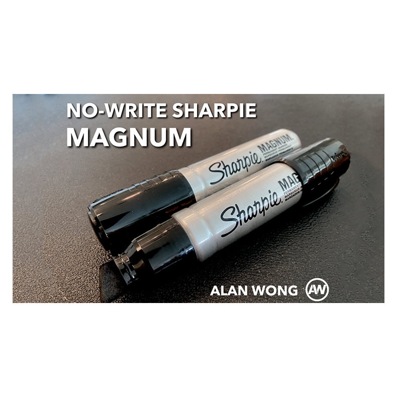 No Write Sharpie Magnum by Alan Wong