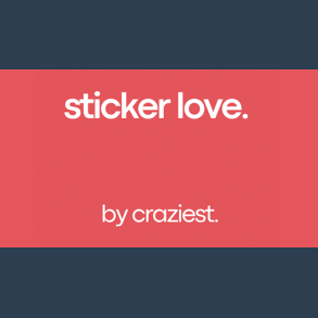Sticker Love by Craziest