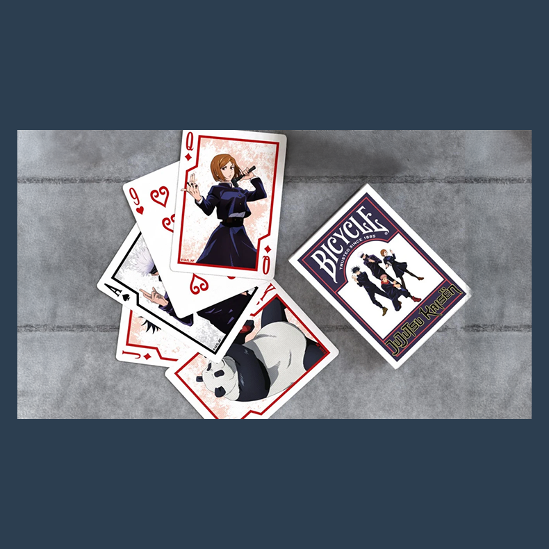 Bicycle Jujutsu Kaisen Playing Cards by US Playing Card