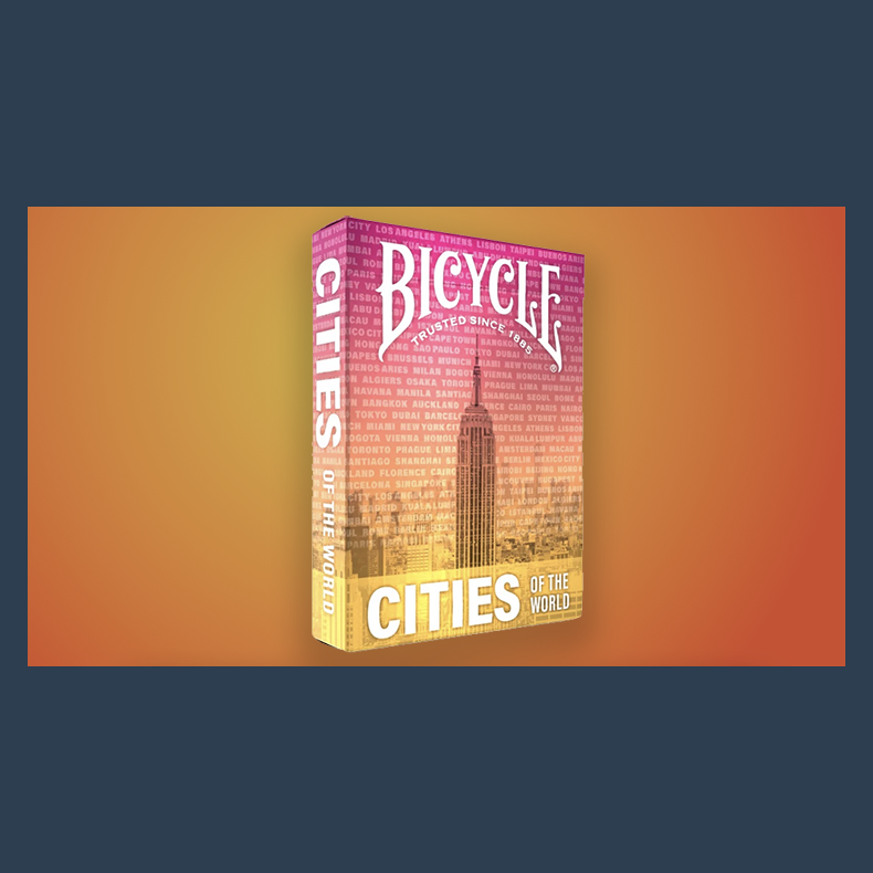 Bicycle Cities of the World Playing Cards by US Playing Card
