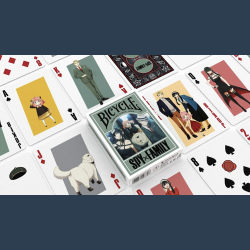 Bicycle Spy Family Playing Cards by US Playing Card