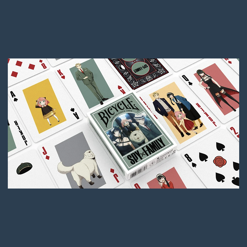 Bicycle Spy Family Playing Cards by US Playing Card