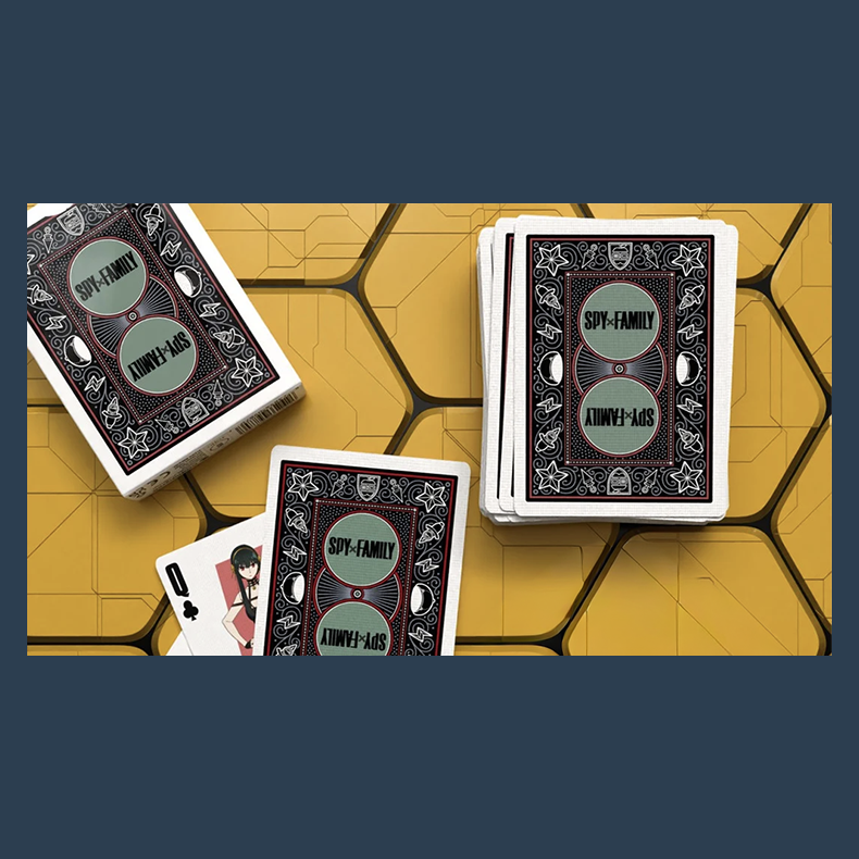 Bicycle Spy Family Playing Cards by US Playing Card