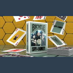 Bicycle Spy Family Playing Cards by US Playing Card
