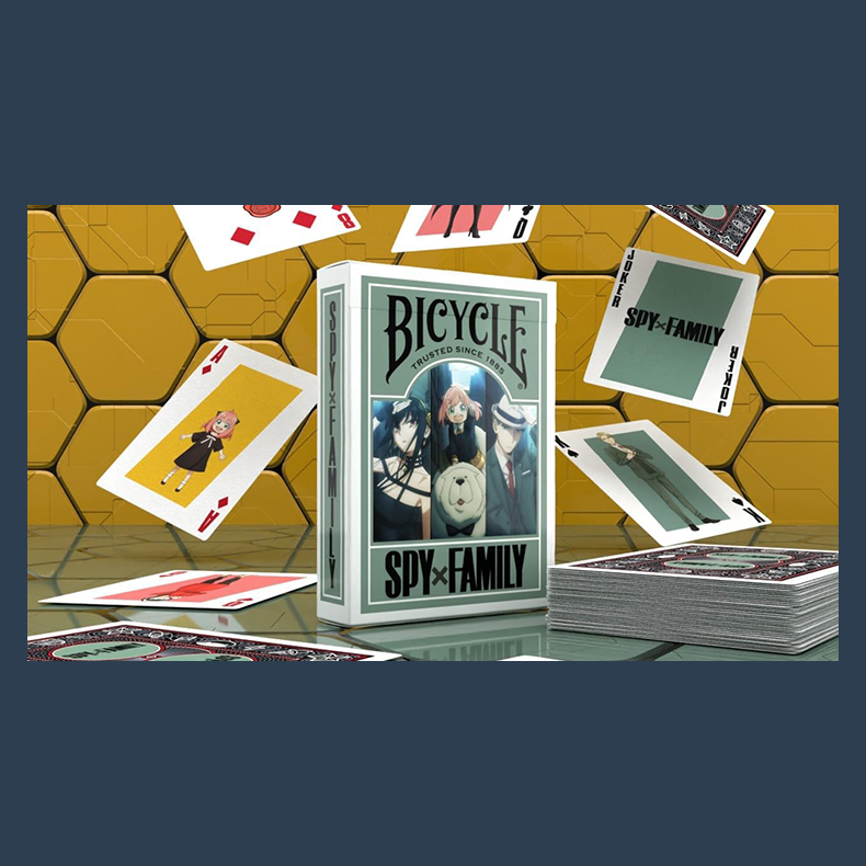 Bicycle Spy Family Playing Cards by US Playing Card
