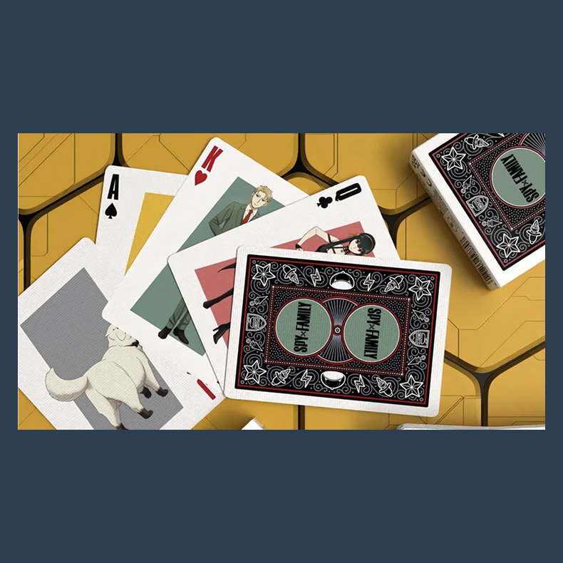 Bicycle Spy Family Playing Cards by US Playing Card