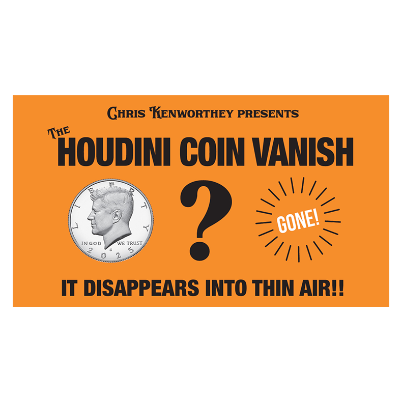 Houdini Coin Vanish by Chris Kenworthey