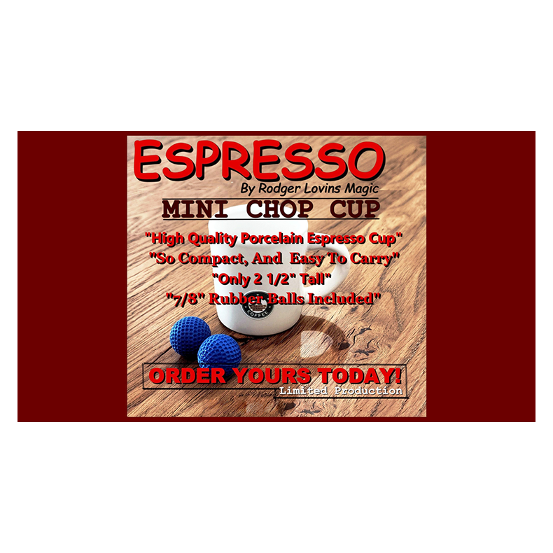 Mini Chop Cup by Rodger Lovins Magic