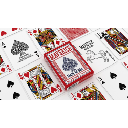 Maverick Made in the USA (Red) Playing Cards