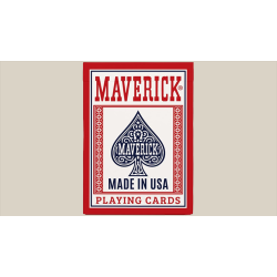 Maverick Made in the USA (Red) Playing Cards