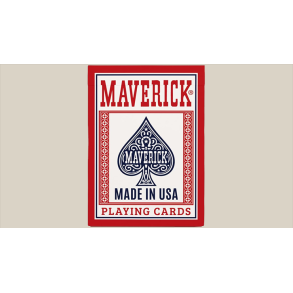 Maverick Made in the USA (Red) Playing Cards