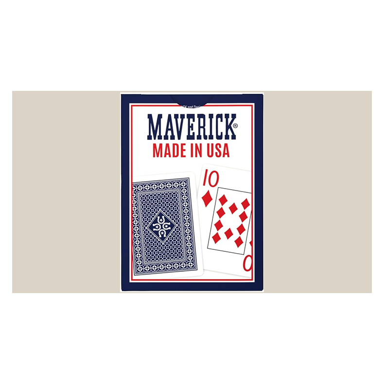 Maverick Made in the USA (Blue) Playing Cards