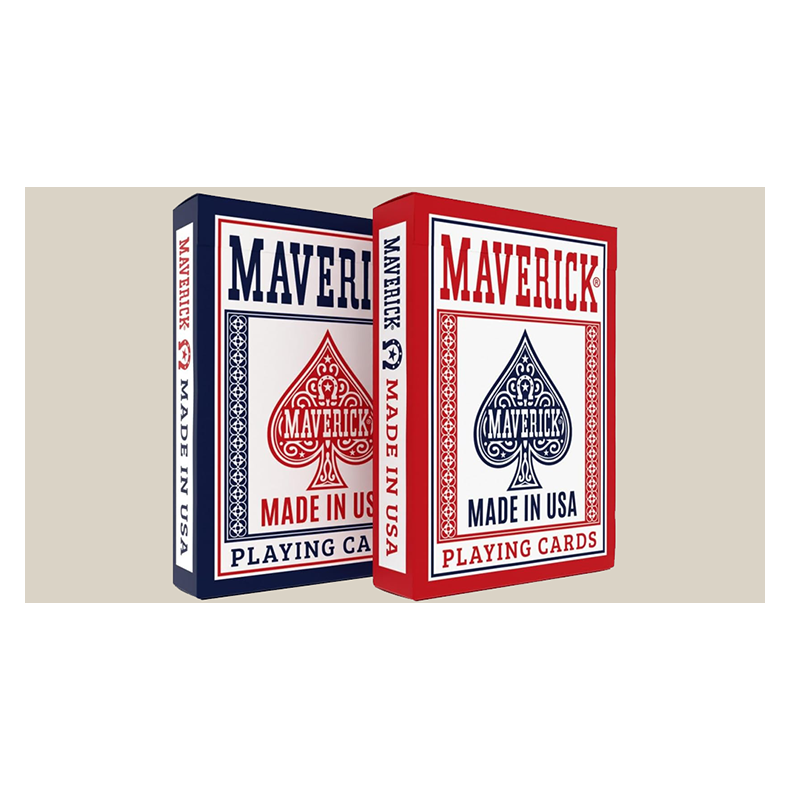 Maverick Made in the USA (Blue) Playing Cards