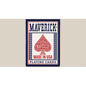 Maverick Made in the USA (Blue) Playing Cards