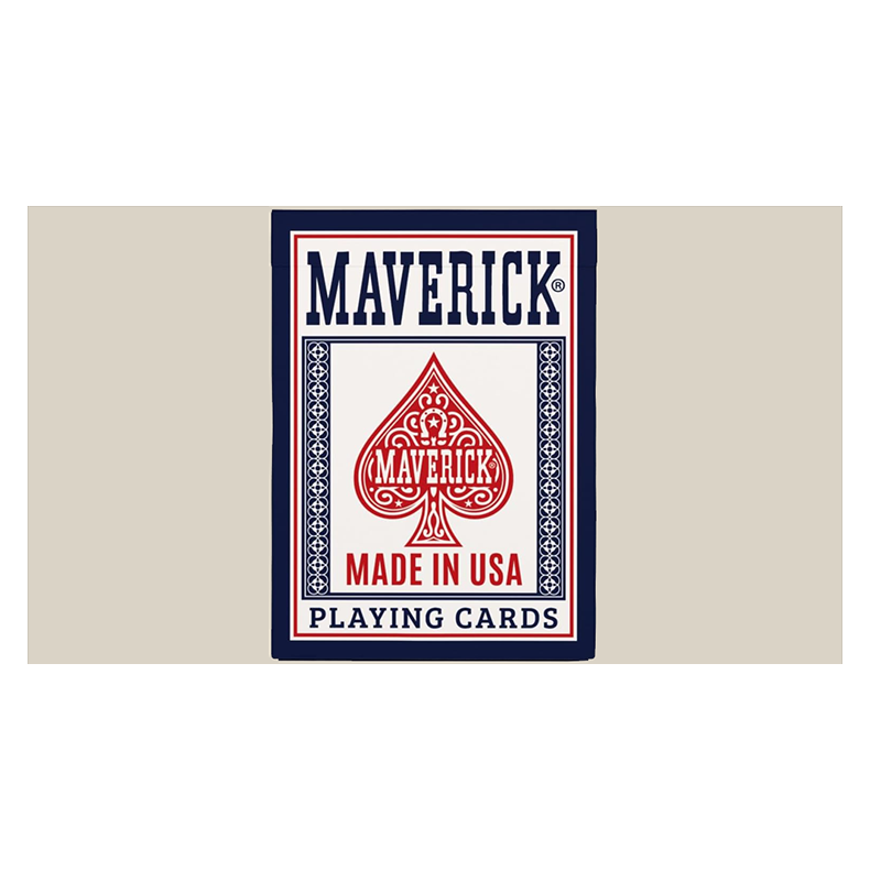 Maverick Made in the USA (Blue) Playing Cards