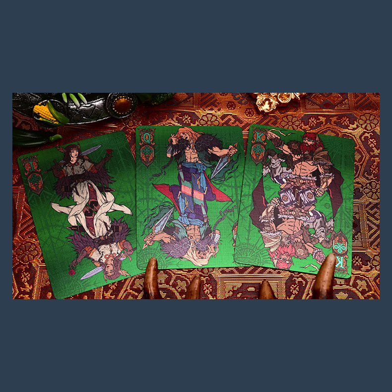 The Norse Myths Series (Yggdrasil) Playing Cards