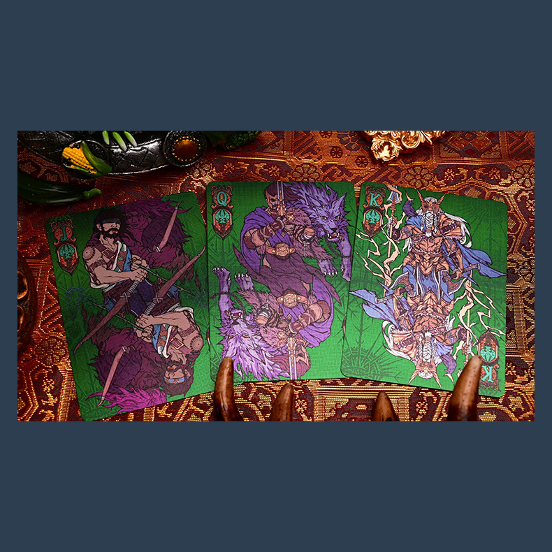 The Norse Myths Series (Yggdrasil) Playing Cards