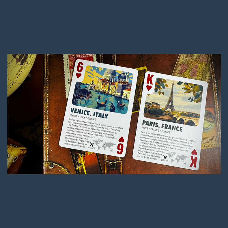 Travel the World Deck Volume 1 by Midnight Cards