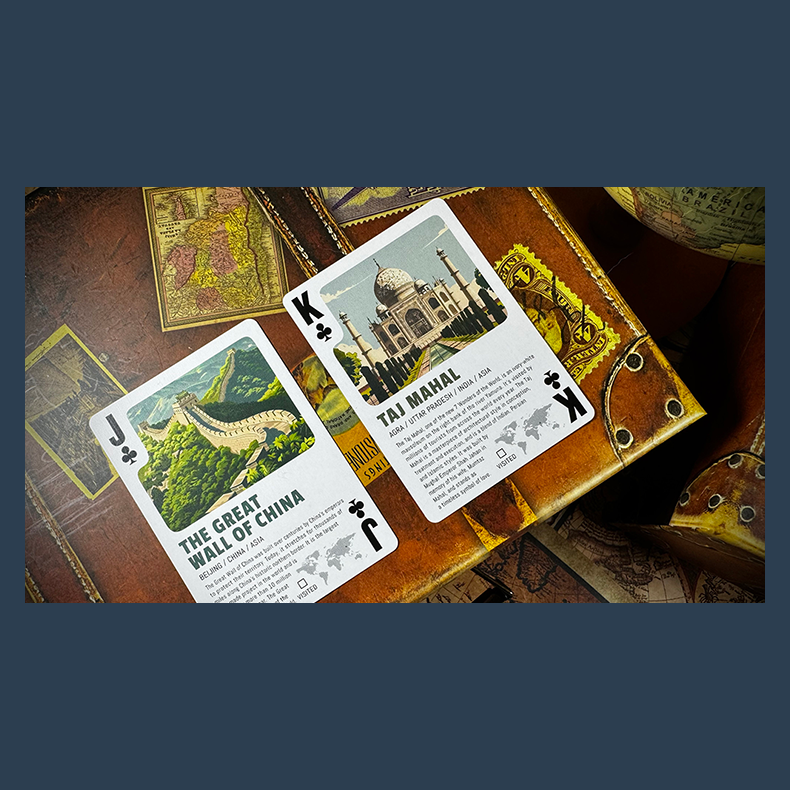 Travel the World Deck Volume 1 by Midnight Cards
