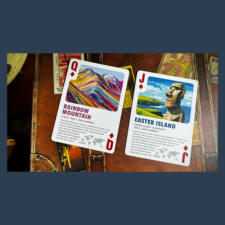 Travel the World Deck Volume 1 by Midnight Cards