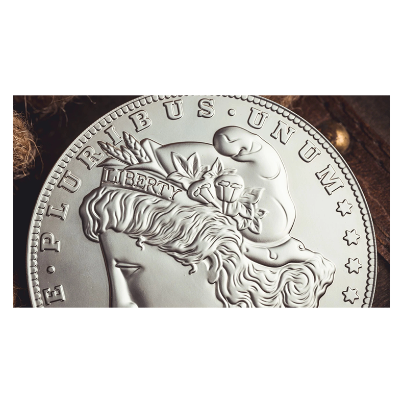 Bacon Jumbo Coin (Morgan) by Bacon Magic