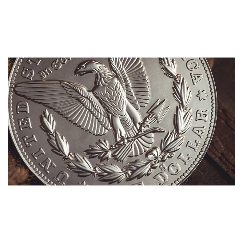 Bacon Jumbo Coin (Morgan) by Bacon Magic