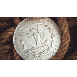 Bacon Jumbo Coin (Morgan) by Bacon Magic