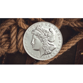 Bacon Jumbo Coin (Morgan) by Bacon Magic