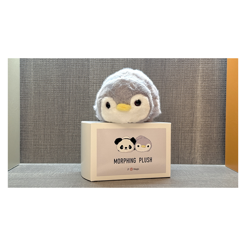 Morphing Plush (Panda to Penguin Grey) by Jackie Zhao and JT Magic