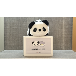 Morphing Plush (Panda to Penguin Grey) by Jackie Zhao and JT Magic