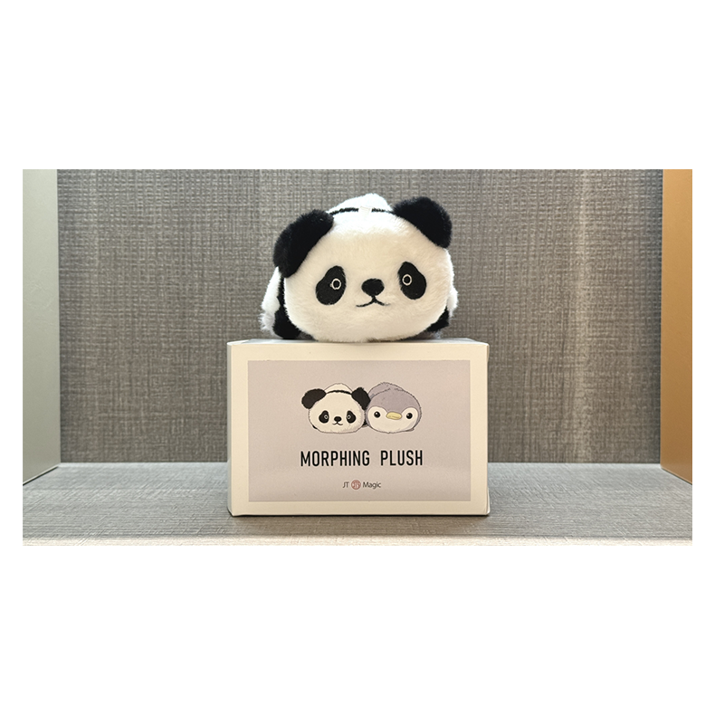 Morphing Plush (Panda to Penguin Grey) by Jackie Zhao and JT Magic