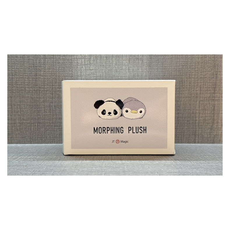 Morphing Plush (Panda to Penguin Grey) by Jackie Zhao and JT Magic