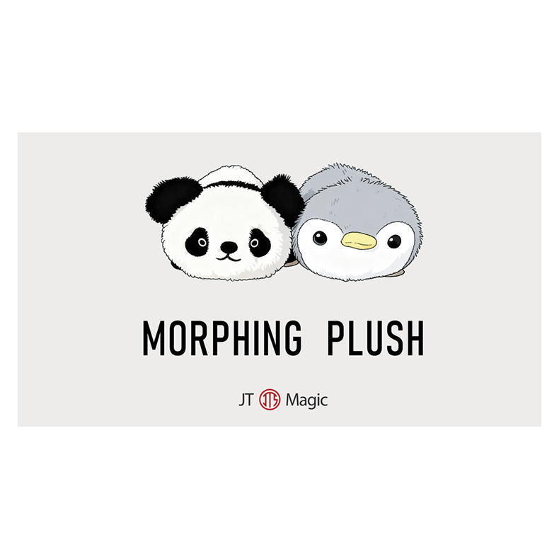 Morphing Plush (Panda to Penguin Grey) by Jackie Zhao and JT Magic