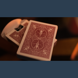 Bicycle Metallic Ruby Playing Cards