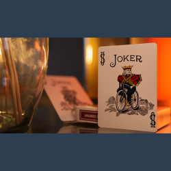Bicycle Metallic Ruby Playing Cards