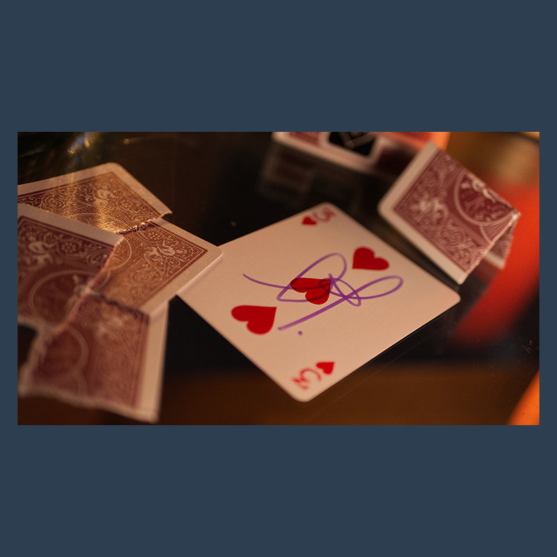 Bicycle Metallic Ruby Playing Cards